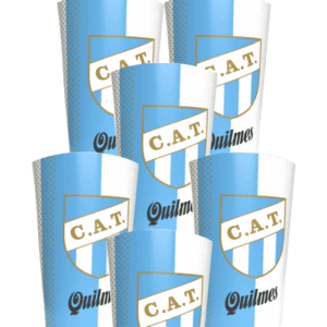 Vasos Quilmes Fútbol Club Atlético Tucumán - 12 Unidades