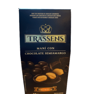 Trassens Maní con Chocolate Semiamargo 80gr Premium / Trassens Peanut with Chocolate Premium 80gr