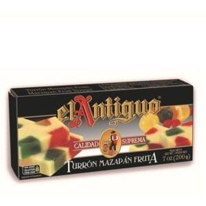 Turrón Español el Antiguo Mazapán Fruta - 200gr