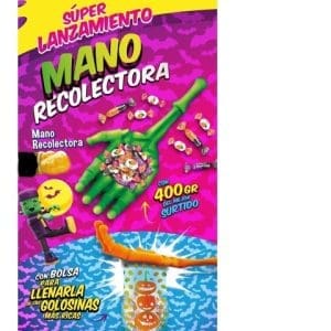 Mano Recolectora Halloween con Caramelos - 396gr
