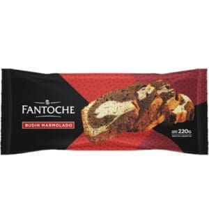 Fantoche - Budín Marmolado 220gr - 3 Unidades