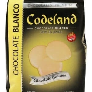 Codeland - Chocolate Blanco Cobertura Sin Tacc 1kg