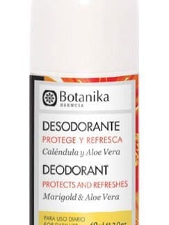 Botanika - Desodorante Roll-On de Caléndula y Aloe Vera 60ml