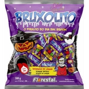 Chupetin Bruxolito Pinta Lengua Halloween 500gr