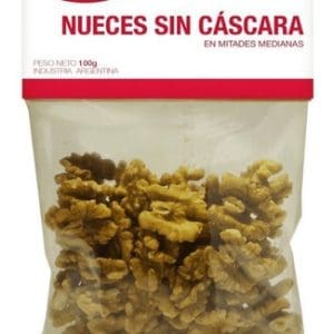 Nuez Sin Cascara el Peoncito 100gr / el Peoncito Shelled Walnuts 100gr