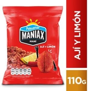 Pehuamar - Maní Japonés Sabor Aji y limon 110gr
