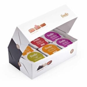 Guolis - Alfajor Mix Corazon de Frutas 60gr - 12 Unidades