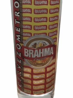 Brahma - Vaso Largo Cervezometro / Beermeter Large Cup