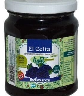 El Celta - Mermelada de Mora Light 300gr / Light Blackberry Marmalade 300gr