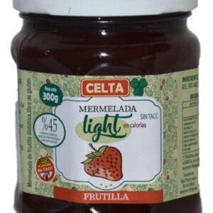 El Celta - Mermelada de Frutilla Light 300gr / Light Strawberry Marmalade 300gr