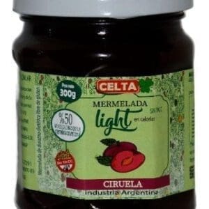 El Celta - Mermelada de Ciruela Light 300gr / Light Plum Marmalade 300gr