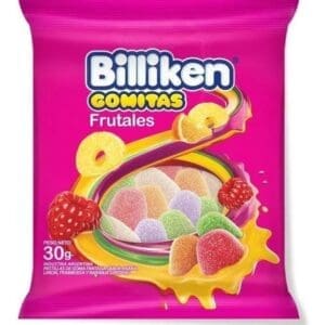 Billiken - Gomitas Frutales 30gr - 12 Unidades
