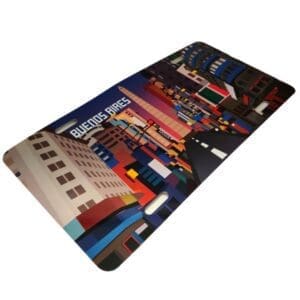 Placa Cartel GrandeOBELISCO AVENIDA