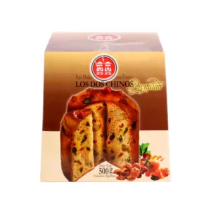 Los Dos Chinos - Pan Dulce con Frutas Premium 500gr - 6 Unidades