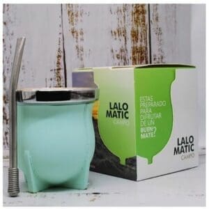 Mate Lalo Matic Camionero Térmico Pack con bombilla