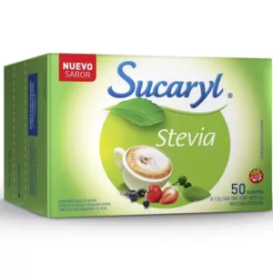 Sucaryl - Endulcorante en Sobres Stevia Caja 50 Unidades