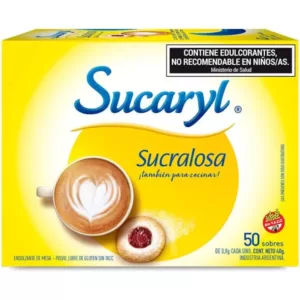 Sucaryl - Endulzante Sucralosa en Sobres Caja 50 Unidades