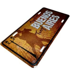 Placa Cartel GrandePAREJA TANGO BS AS