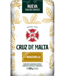 Cruz de Malta - Yerba con Manzanilla 500gr