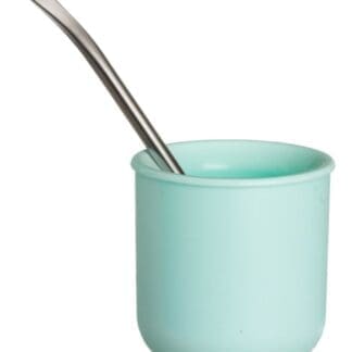 Mate Térmico Verde con Bombilla de Acero