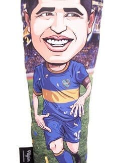 Boca Juniors - Juan Roman Riquelme Personajes Almohadón