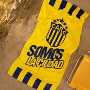Rosario Central - Toallon Playero Amarillo