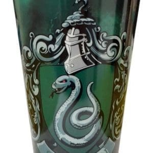 Vaso de Plástico Harry Potter Slytherin con Tapa