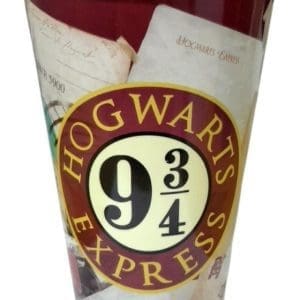 Vaso de Plástico Harry Potter Plataforma 9 3/4 con Tapa