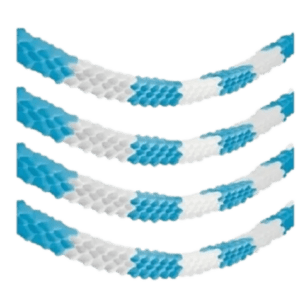 Guirnalda Panal Argentina Celeste y Blanco - 12 Unidades