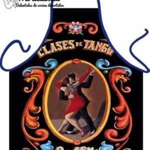 Delantal Cocina de Tango y Turisticos de Argentina "Baile 3"