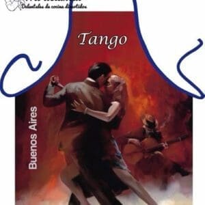 Delantal Cocina de Tango y Turisticos de Argentina "Baile 1"