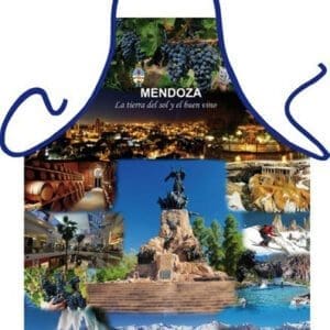 Delantal Cocina de Tango y Turisticos de Argentina "Mendoza"