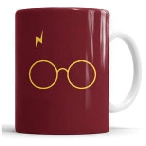 Taza Harry Potter - Anteojos - Cicatriz - Cerámica