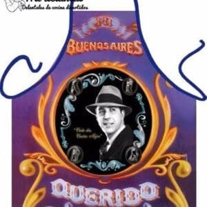 Delantal Cocina de Tango y Turisticos de Argentina "Gardel"