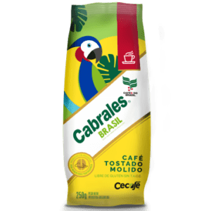 Cabrales - Café Molido Tostado Brasil 250gr - 3 Unidades
