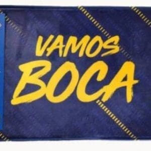 Alfombra Antideslizante Memory Boca Juniors Original
