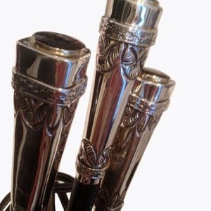 Fusta de Polo Alpaca y Cuero