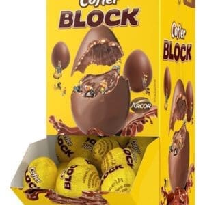 Cofler Block - Display Huevitos 7,8gr - 60 Unidades