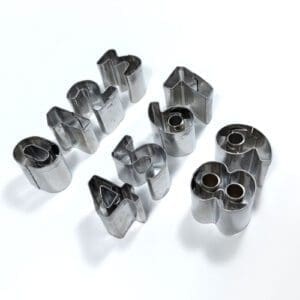 Molde Cortantes de Números Set 10