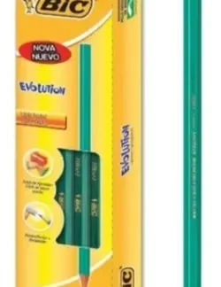 Lapiz Negro grafito Bic Evolution Nº 2 Hb Caja - 12 Unidades