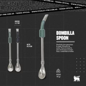 Stanley - Bombilla Spoon Negra