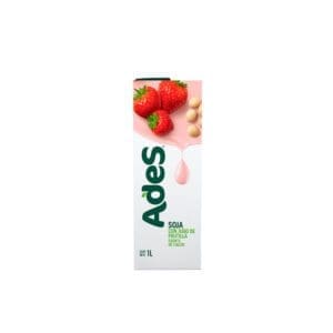 Ades - Jugo de Soja Frutilla Tétrabrik 1lt