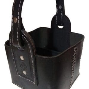 Matera Cuero Vaqueta Canasta Uruguaya con División