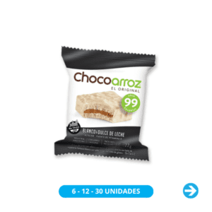 Chocoarroz - Alfajor de Arroz Chocolate Blanco 25gr