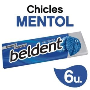 Beldent - Chicles de Mentol Blister 10gr