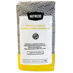 Nutrizio - Premezcla de Trigo Sarranceno Sin Lactosa 1kg