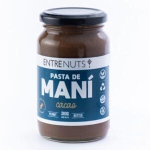 Entrenuts - Pasta de Maní con Cacao Sin Azucar 380gr