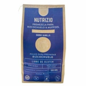 Nutrizio - Premezcla Tortas y Muffins Sin Lactosa 500gr