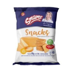 Smams - Snack Horneado Sabor Queso 80gr