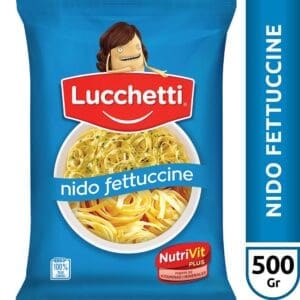 Lucchetti - Fideos Fettuccine 500gr - 3 Unidades
